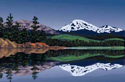 Mt. Lassen Drawing 